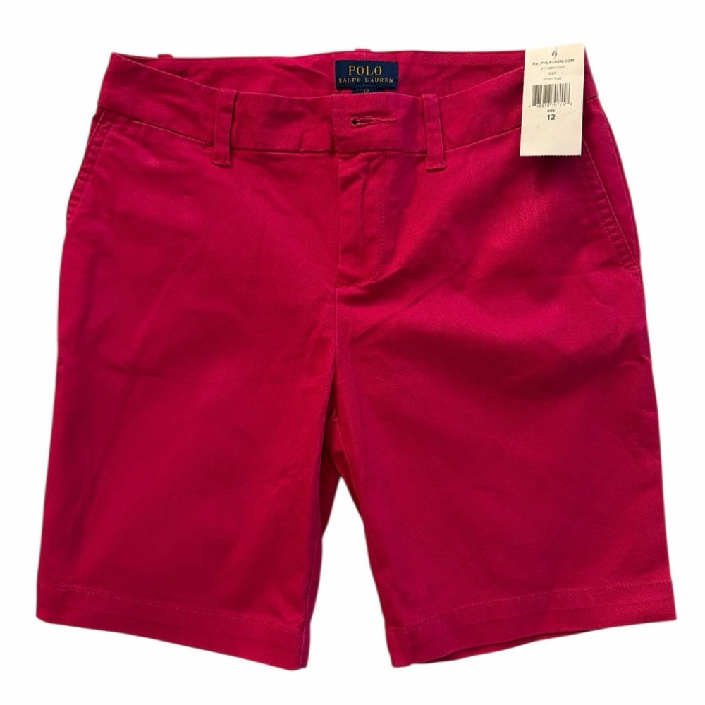 Polo Ralph Lauren Boys Fuchsia Shorts – Size 12